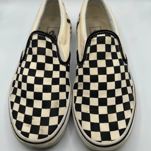 VANS Classic Slip-On Checkerboard Shoe - Picture 2 of 5